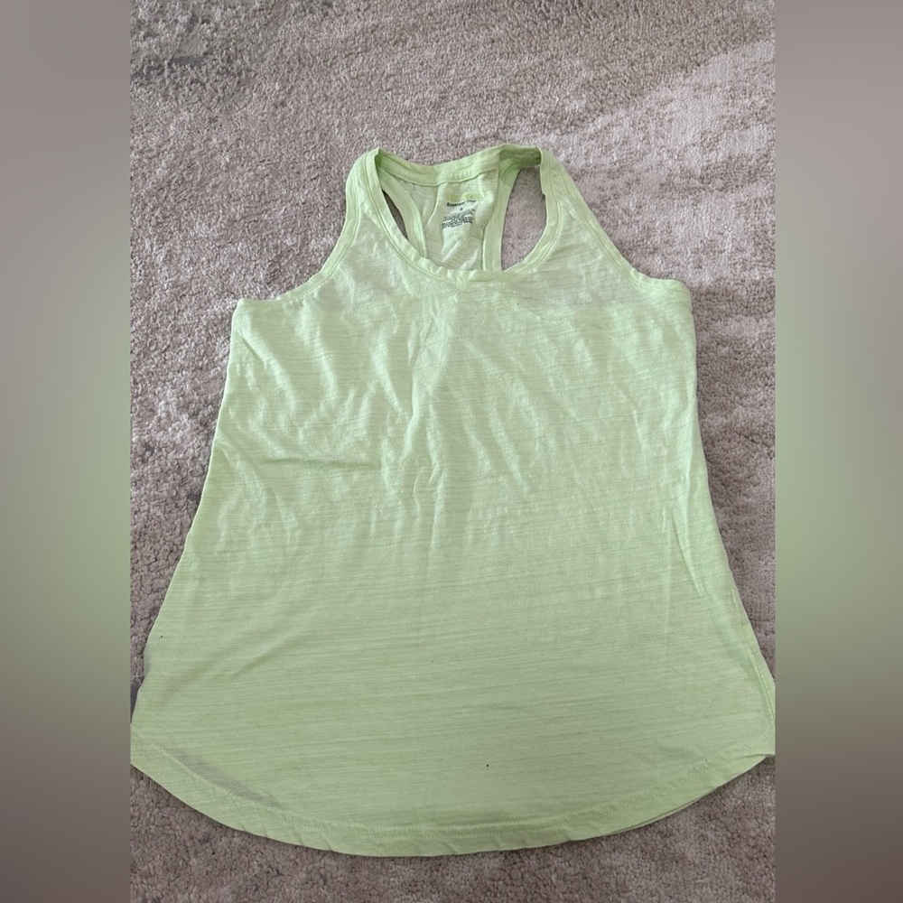 Workout tank never worn green